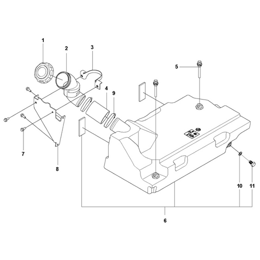 FS7000 DL Fuel Tank