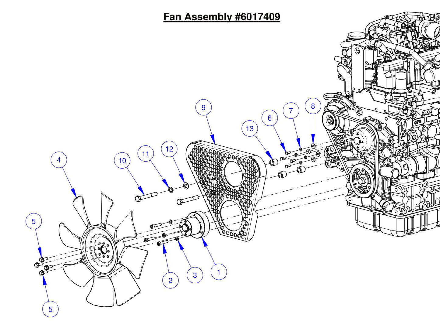 CC7574DK Fan Assembly