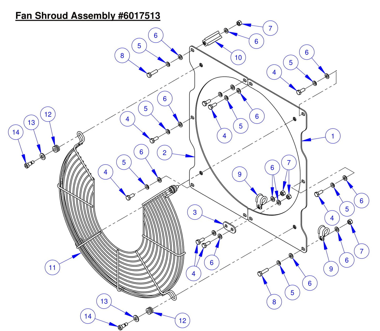 CC7574DK Fan Shroud Assembly