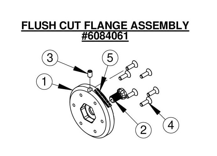 CC1600 Flush Cut Flange Assembly