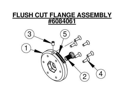 CC1600 Flush Cut Flange Assembly