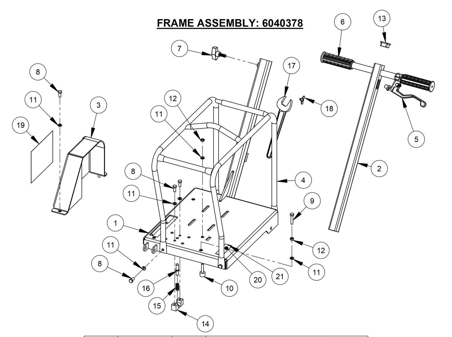 CC125XL-EE (Frame Assembly)