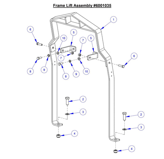 CC5049 Frame Lift Assembly