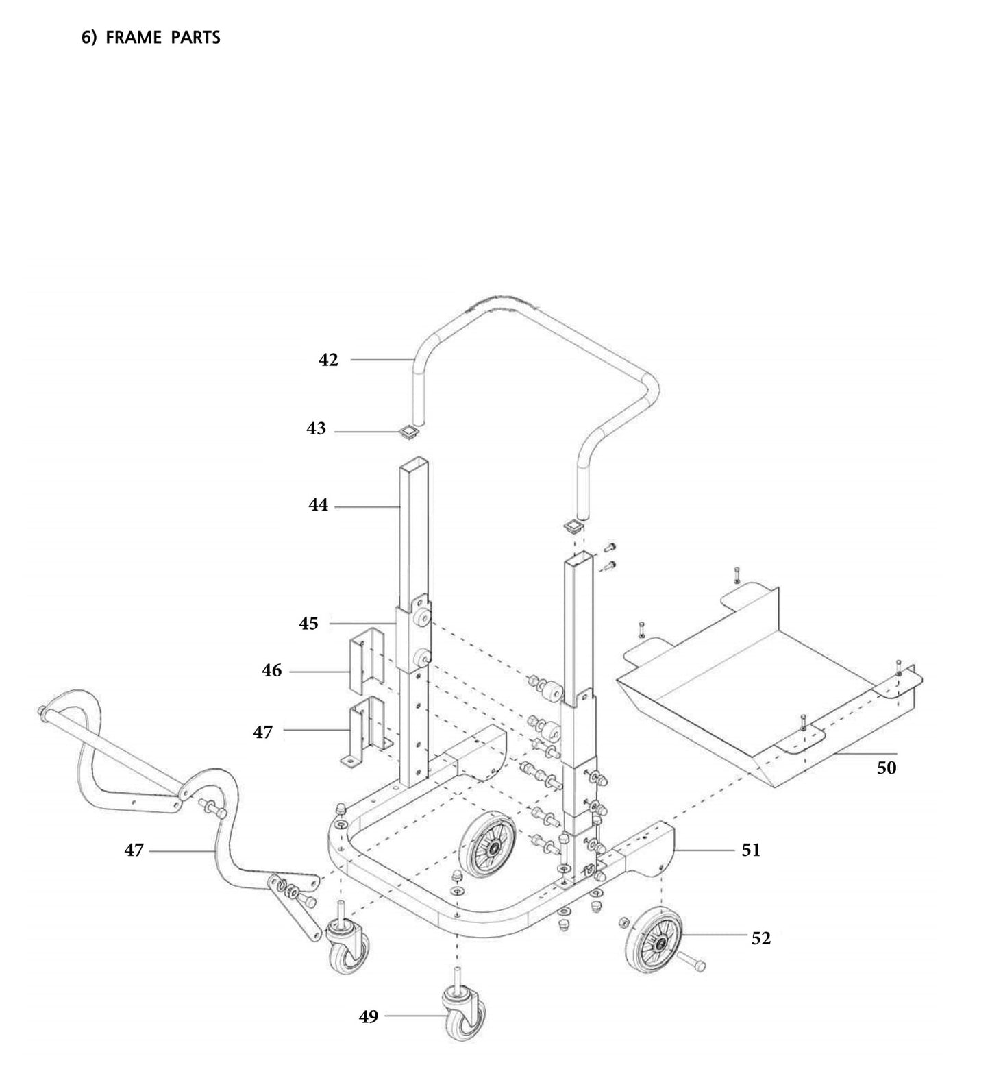 CV258B Frame Parts