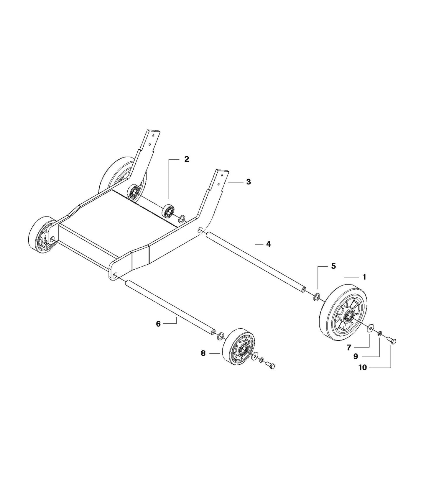 Framing For FS410 D By Husqvarna