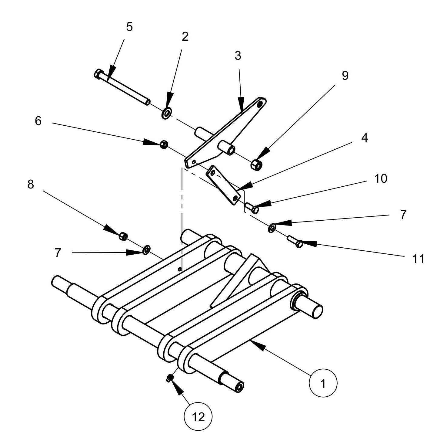 CC6160QS Retrofit Front Axle Assembly Retrofit Parts