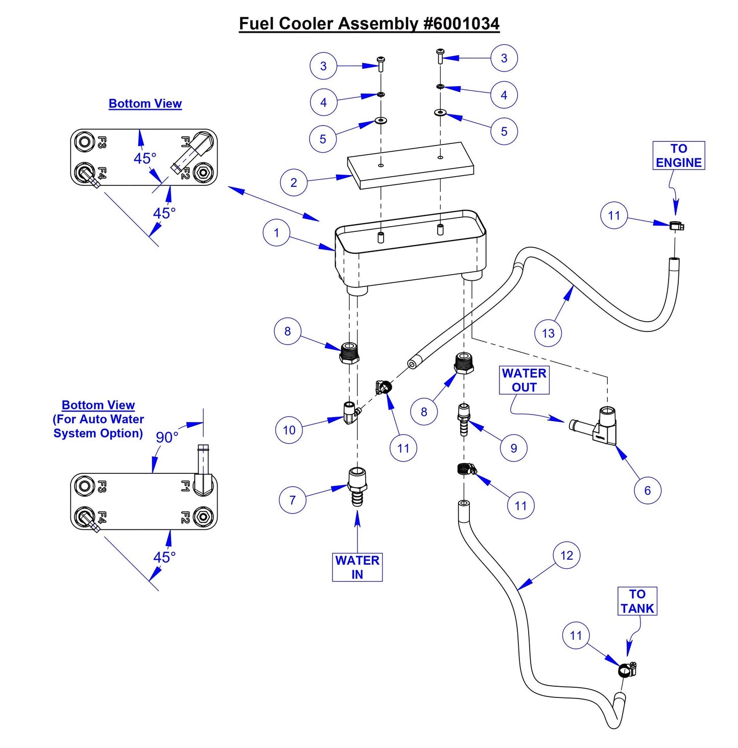 CC5049 Fuel Cooler Assembly
