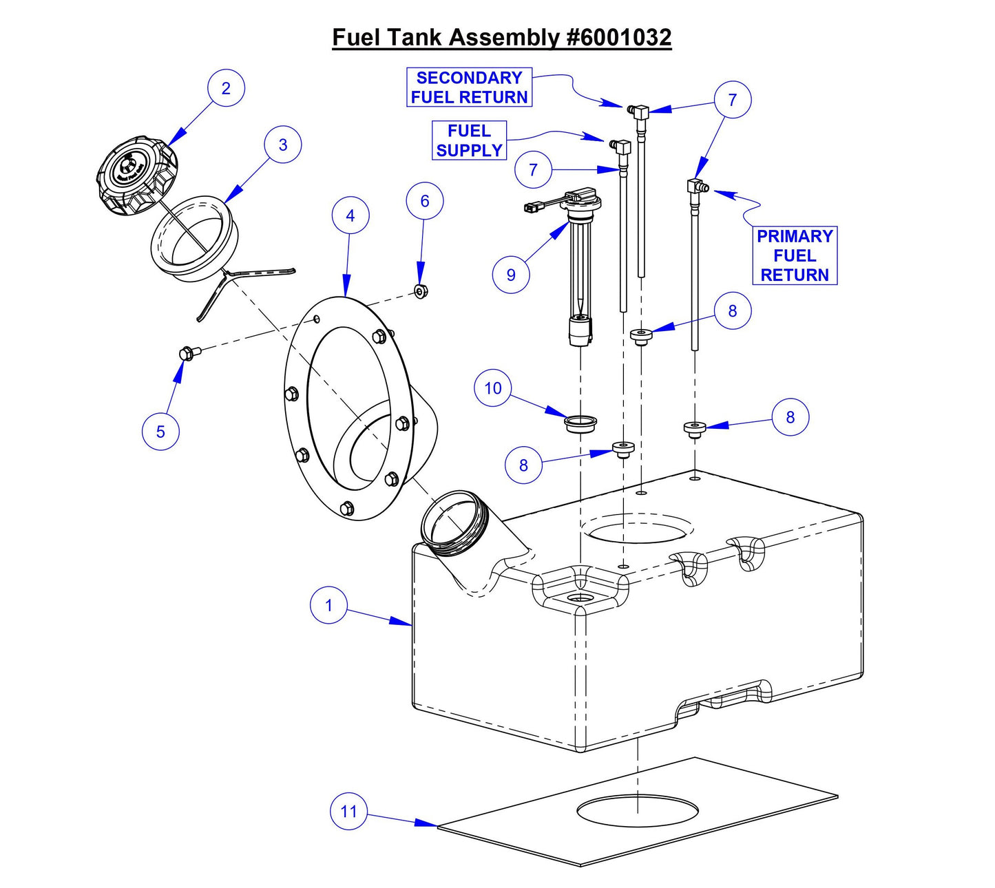 CC5049 Fuel Tank Assembly