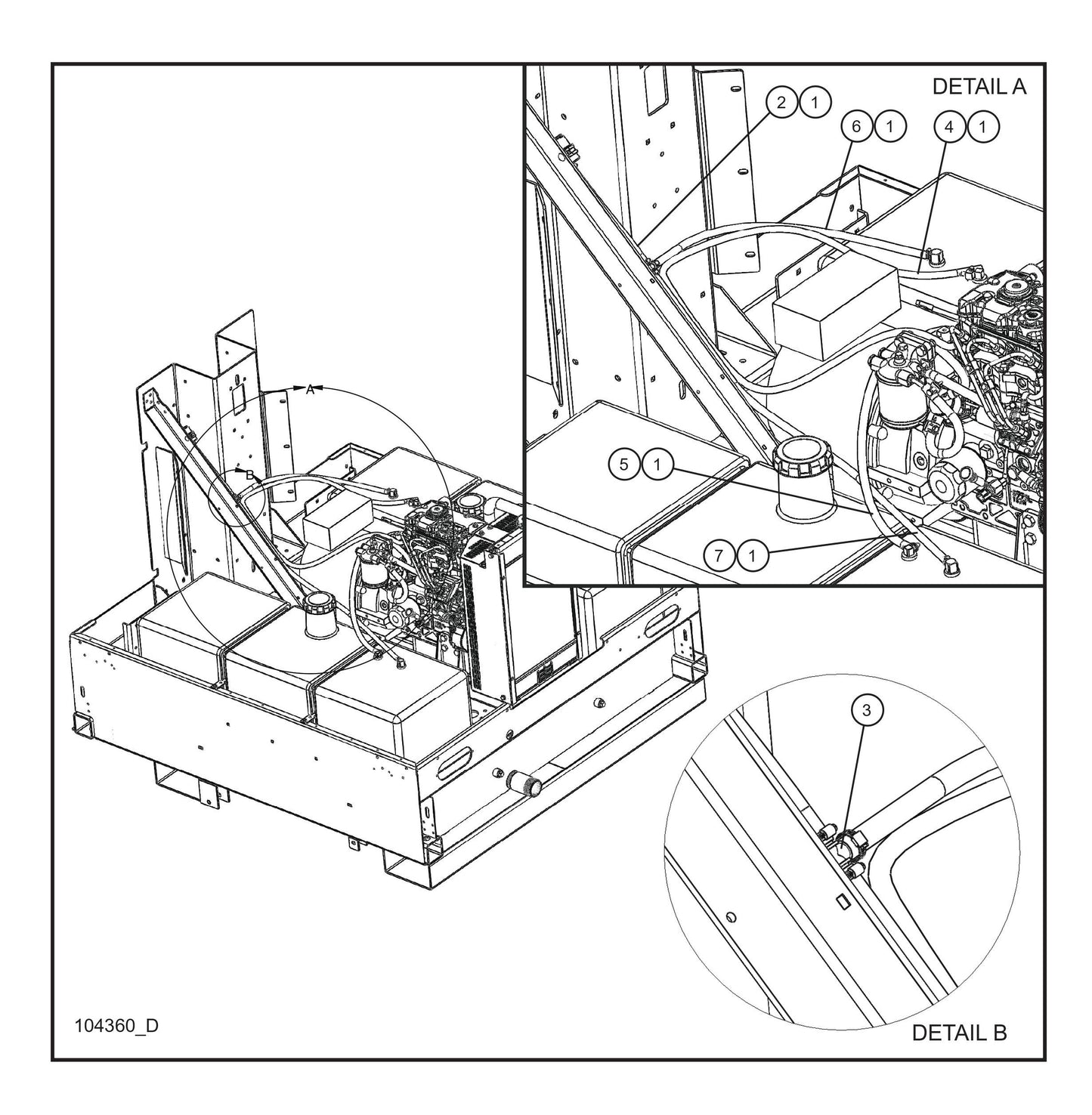 Fuel Tank Install Group (Fig 2) Parts By Allmand
