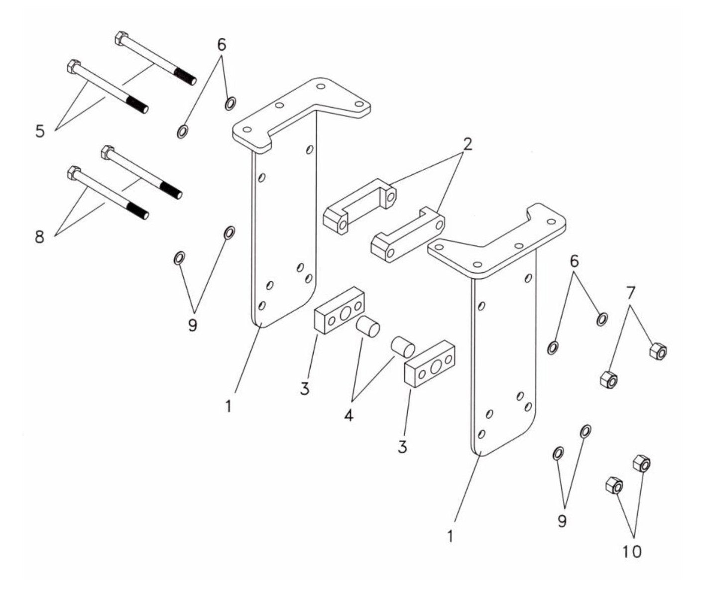 Fx25 (Serial No.1001 & Up) Fx25FSP Hydraram Assembly Parts