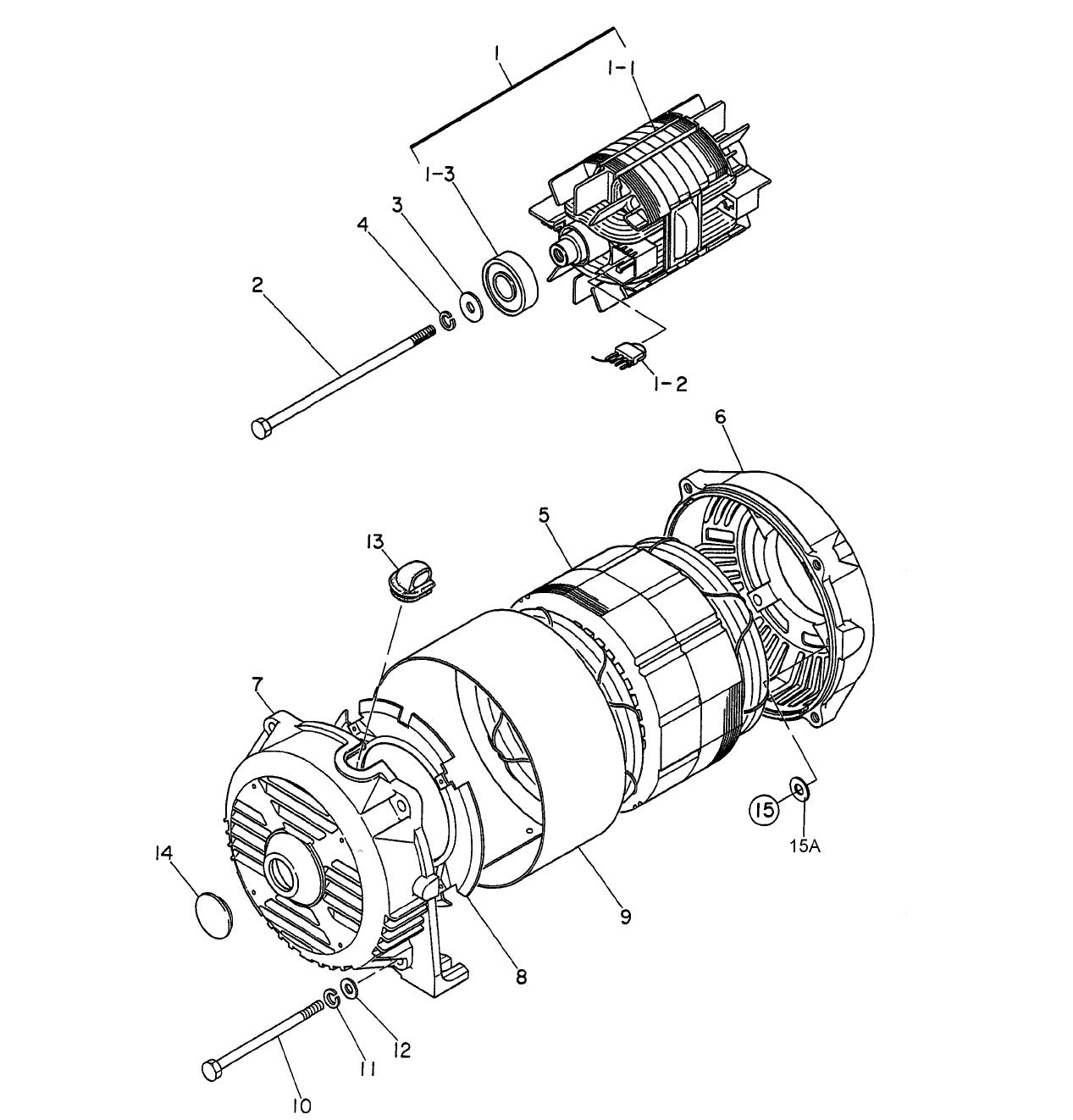 GA-6RE GA-6REA Generator Assembly Parts By Multiquip
