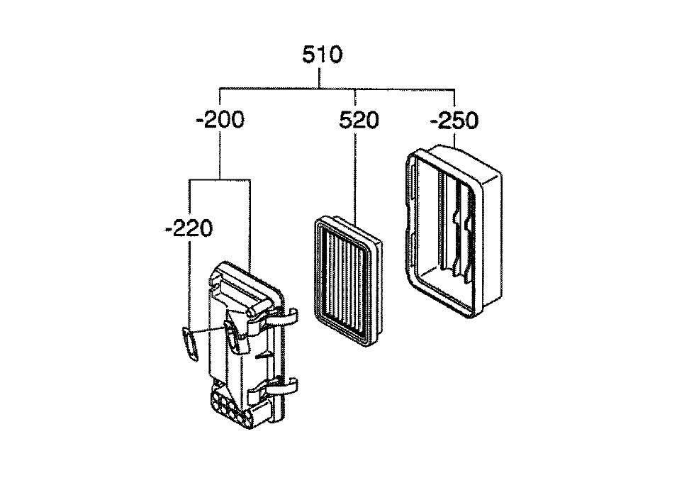 GA29R GA2.9R ROBIN EX170D20210 — Air Cleaner Assy. Parts By Multiquip
