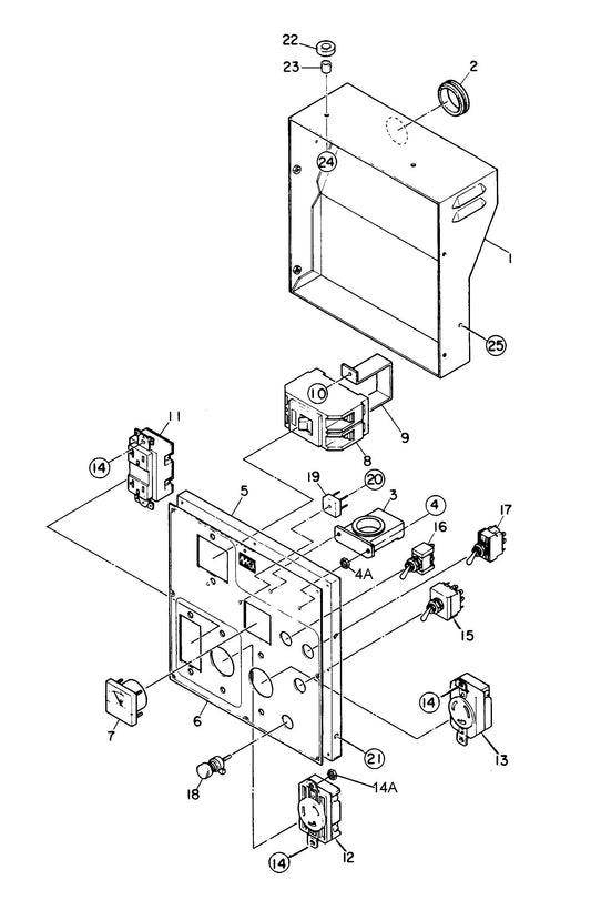 GA3.6H Series Control Box Assembly (GA-3HZ) Parts