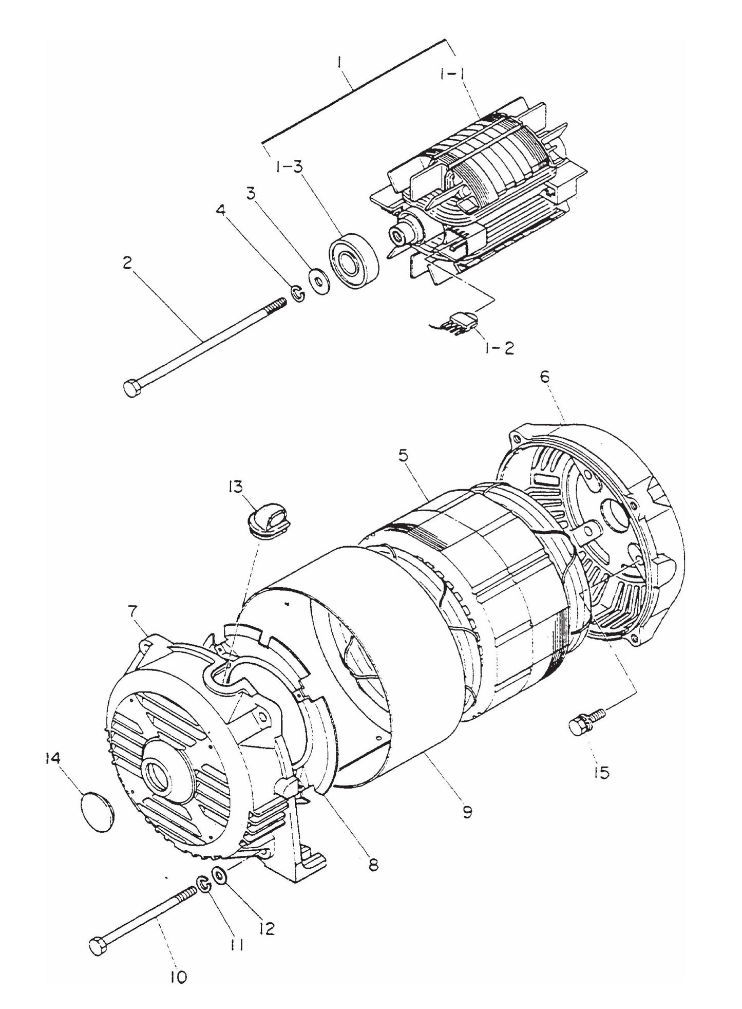 GA-6RZR2— Generator Assembly Parts By Multiquip