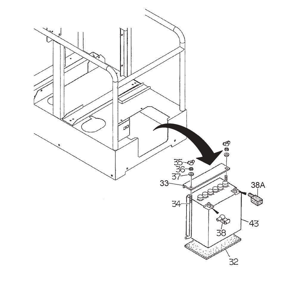 GA97HEA GA9.7HEA — Battery Assembly Parts By Multiquip