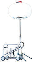 Multiquip GB3LEDC 300W LED, Diffuser Balloon Light, Cart Mounted w/3-stage mast assembly