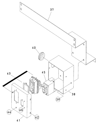 GA97HE GA9.7HE—GFCI Sensing Module Assembly(S/N 5646716~) Parts By Multiquip