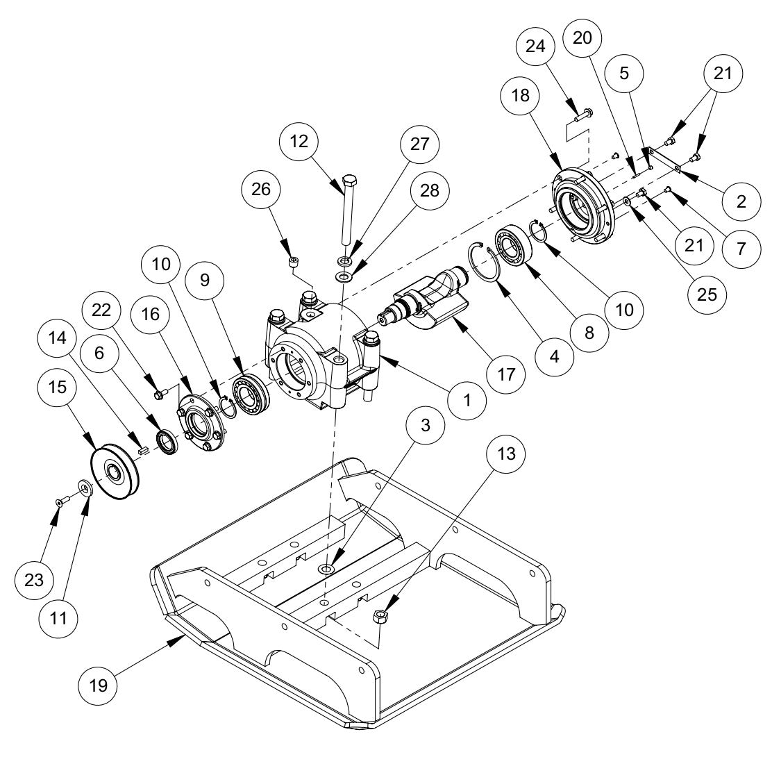 GP5800H Exciter Assembly Parts By MBW