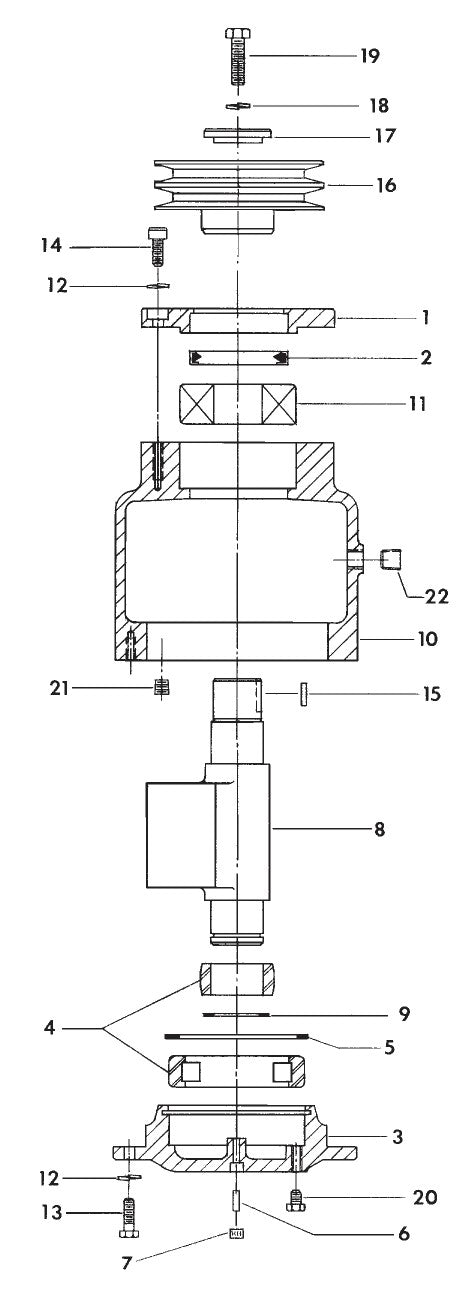 GP7000 Exiter Oil Level Check Assembly Parts By MBW