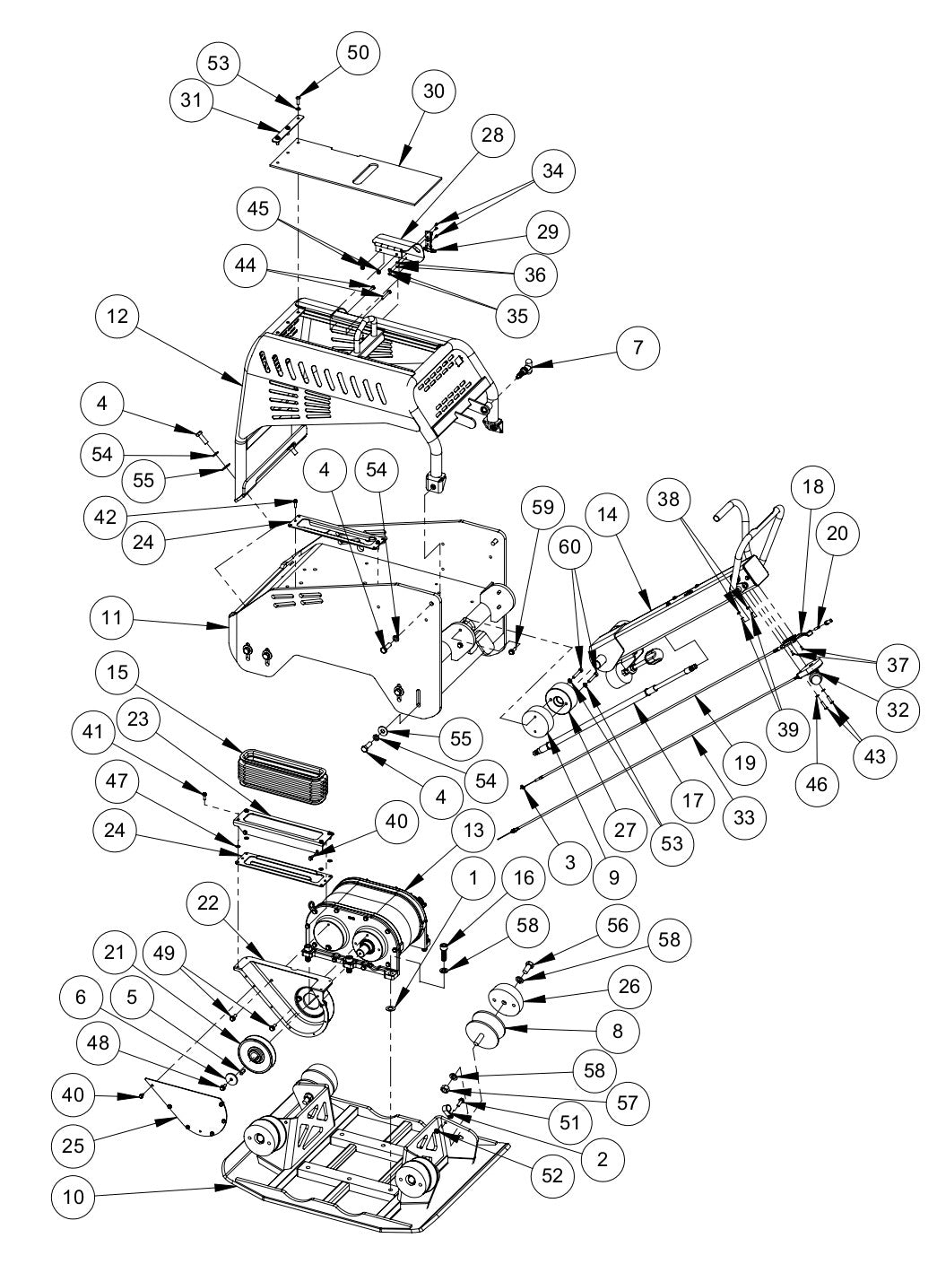 GPR15 Main Assembly Parts By MBW