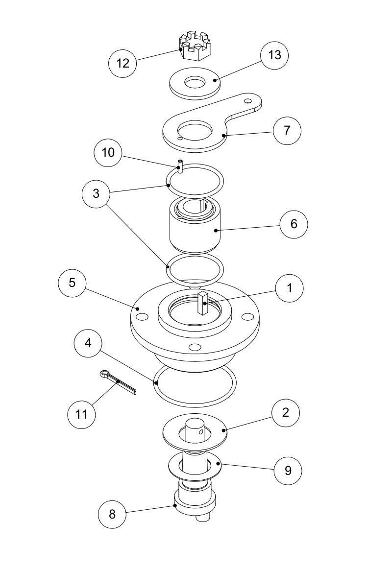 GPR 65 Actuator Assembly Parts By MBW