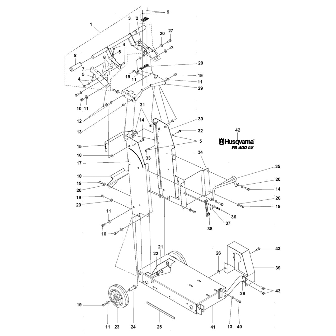 FS400LV Handle Assembly