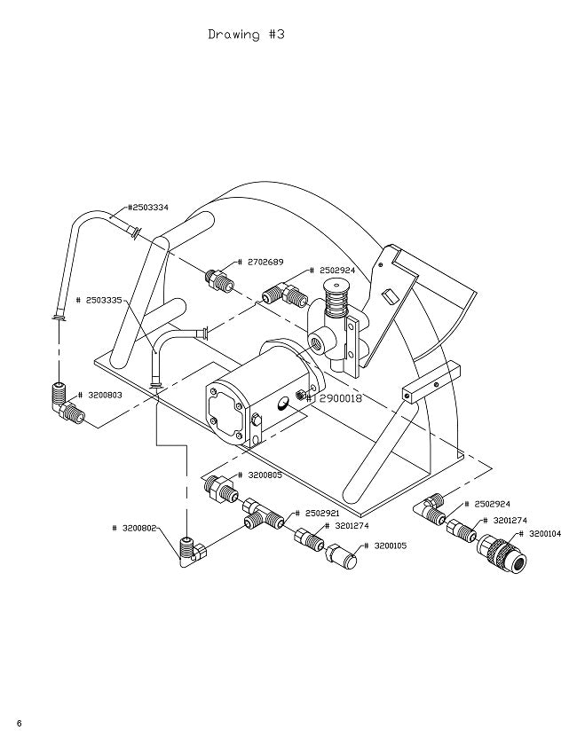 Hand Saw (CCW) Part List Drawing 3