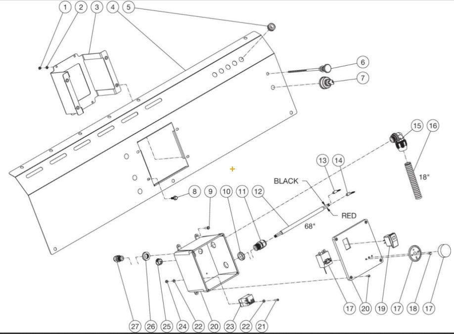 HDB-3004 Control Panel Assembly Parts By Mi-T-M