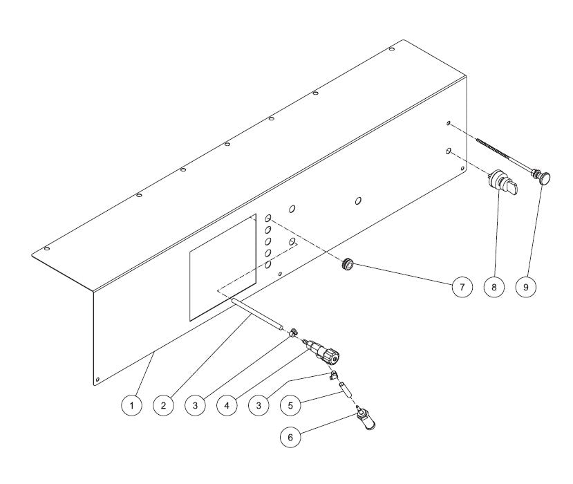 HDC Series (sn:0-15011230), (sn:15028657-15146632), (sn:15011231-15028656) Control Panel Assembly Parts by Mi-T-M