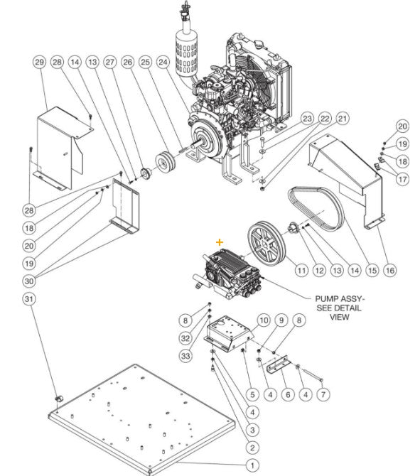 HDC-3505-0B7G Isolation Plate Assembly Parts by Mi-T-M