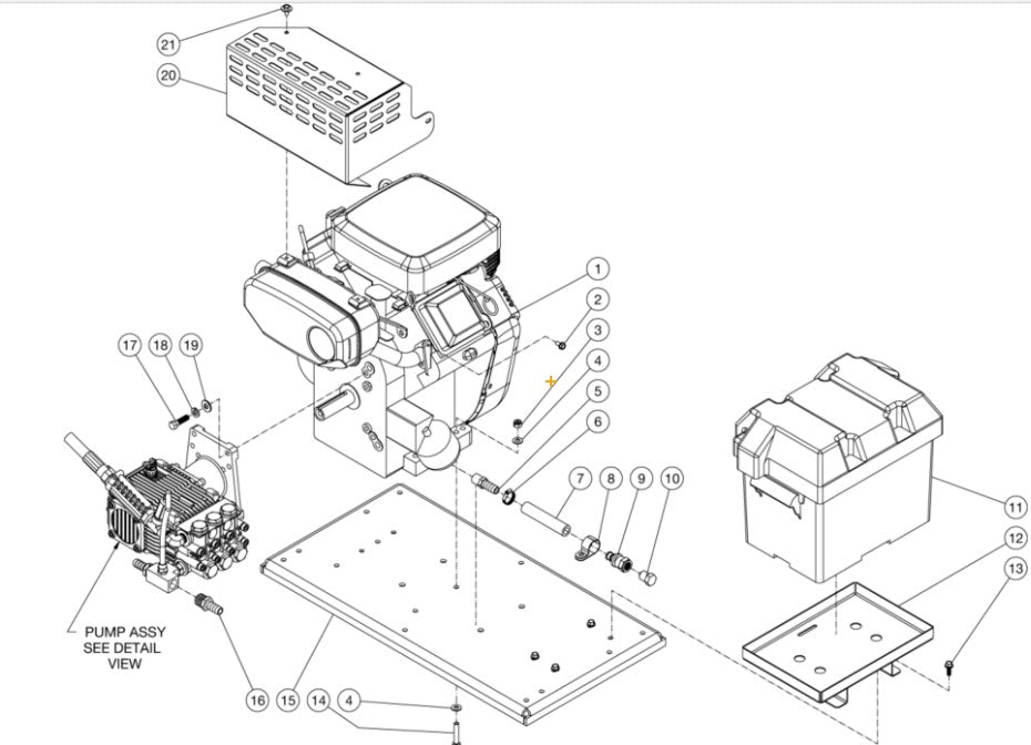 HDD-3804-0V6A Isolation Plate Assembly Parts by Mi-T-M