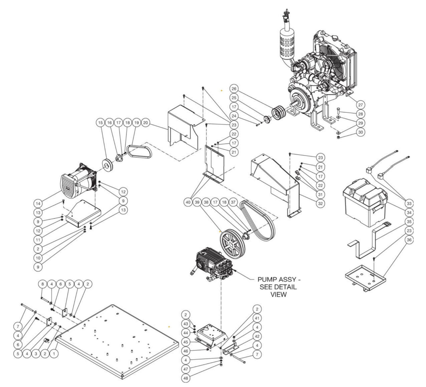 HDS-3006, HDS-3008, HDS-4005 Isolation Assembly Parts by Mi-T-M