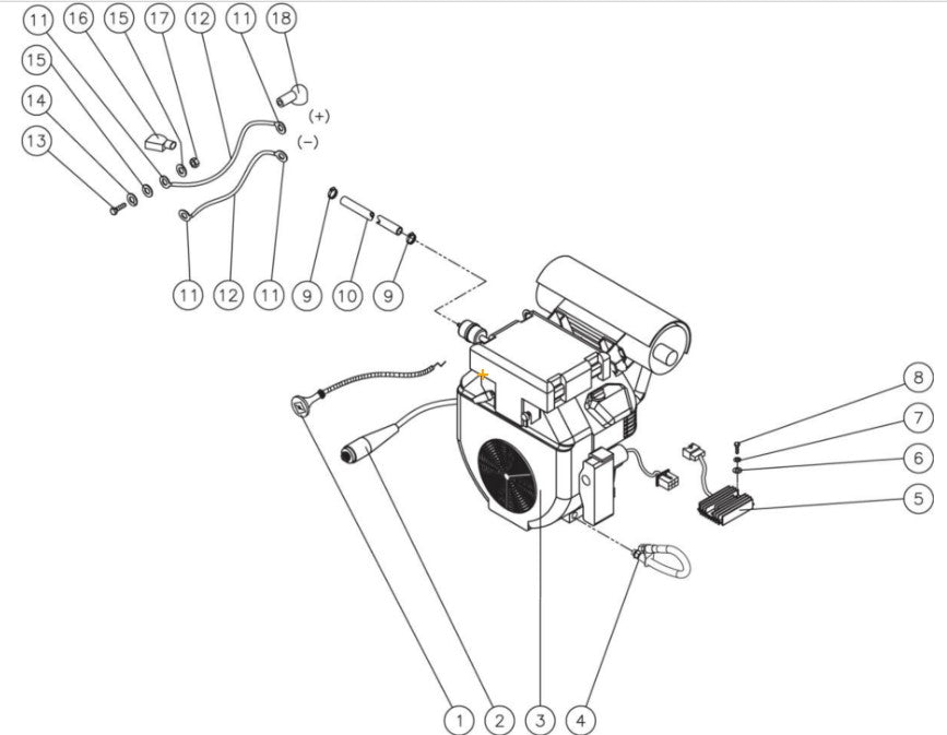 HDS-3506-0H6A, HDS-3506-0H6G,HDS-4005-0H6G (sn:0-99999999) Engine Assembly Parts by Mi-T-M