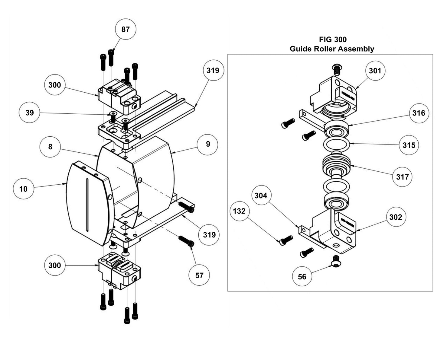 HDS60 Dragon Saw Assembly-4 Parts