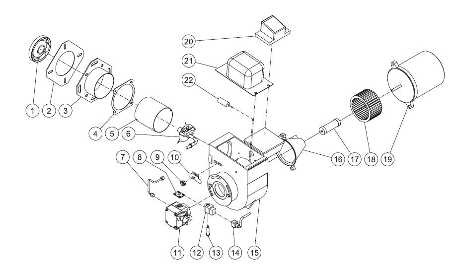 HEO Series Burner Assembly 2 Parts By MiTM