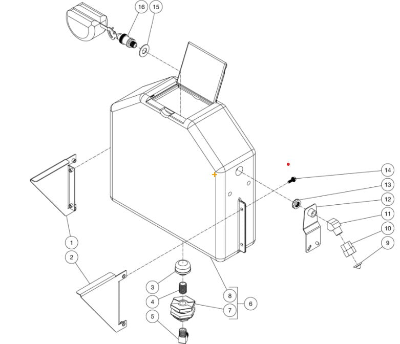 HHB Series Float Tank Assembly Parts By MiTM