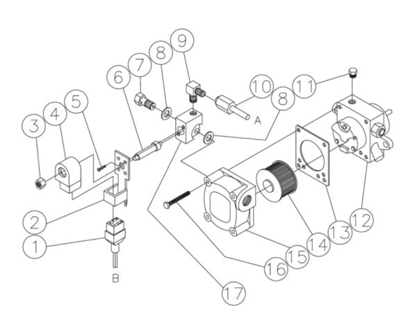 HHD Series Fuel Pump//Solenoid Assembly Parts By MiTM
