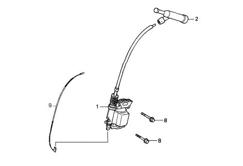 Ignition Coil Assembly Parts for CA4HM Trowels by Multiquip Whiteman