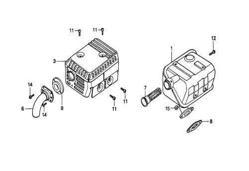 Muffer Assembly Parts for Epoxy Series by Multiquip Whiteman