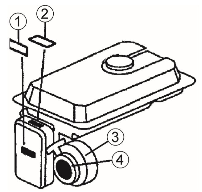 GA6HR GA6HRS HONDA GX340RT2EDE2/EDN2 Engine Decals Assy. Parts By Multiquip