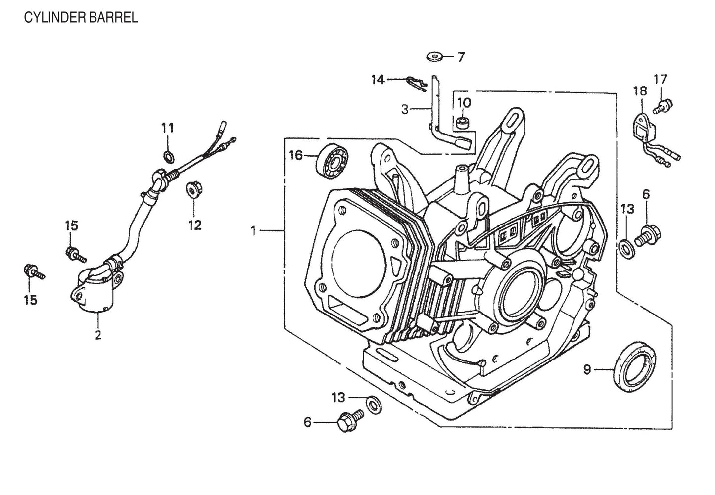 HPLA/HPHA-SERIES 46" Cylinder Barrel Assembly Parts by Multiquip Whiteman