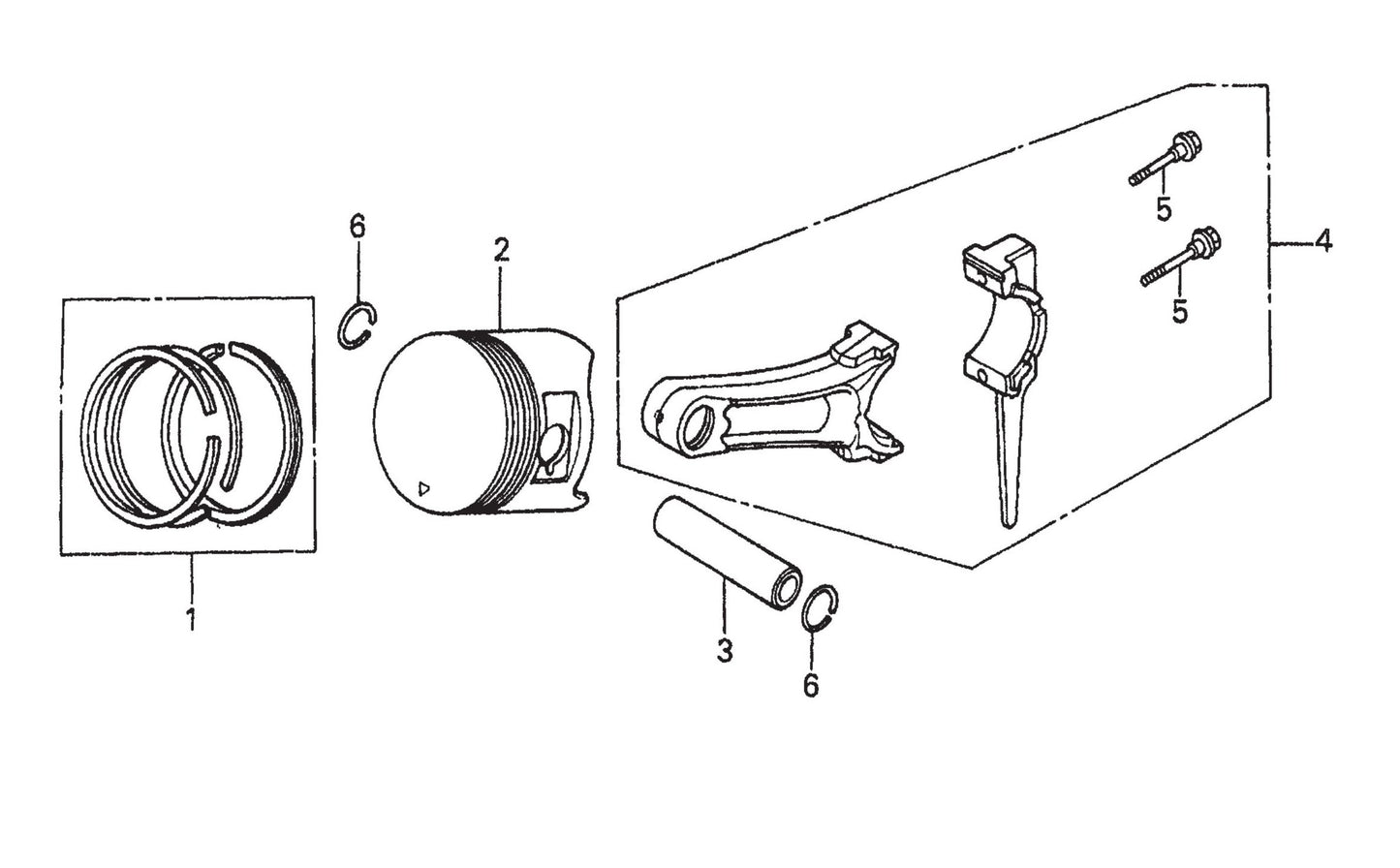 HPLA/HPHA-SERIES 46" Piston Assembly Parts by Multiquip Whiteman