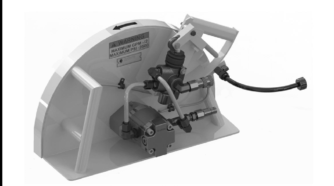 3200105 Nipple, 1/2" Q.D. for HS-20-F-12 20.00���- 1.29iN�� (12GPM) Flush Cut Hydraulic Hand Saw Core Cut by Diamond Products