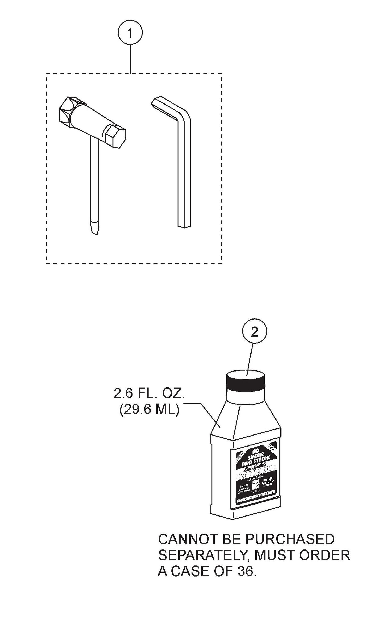 HS62 Cut-Off Saw - Tools Assembly Parts