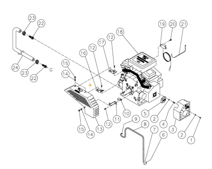 HSD-3005-0MGV Engine Assembly parts By MiTM