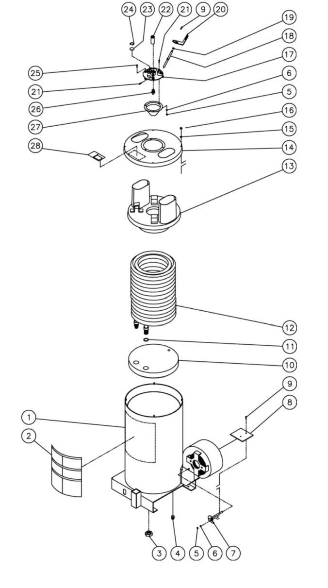 HSD Series Boiler Assembly Parts By MiTM