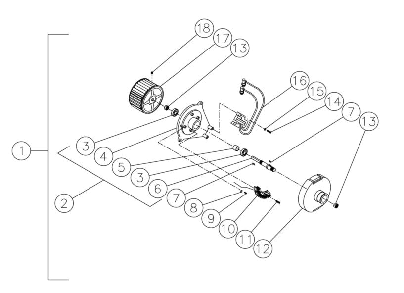 HSD Series EMF Assembly Parts By MiTM