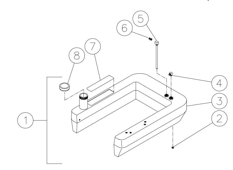 HSE-1002, HSE-1250, HSE-1502, HSE-2003, HSP-2003, HSP-2403, DH-1002, DH-1502, DH-2003 Fuel Tank Assembly Parts by Mi-T-M