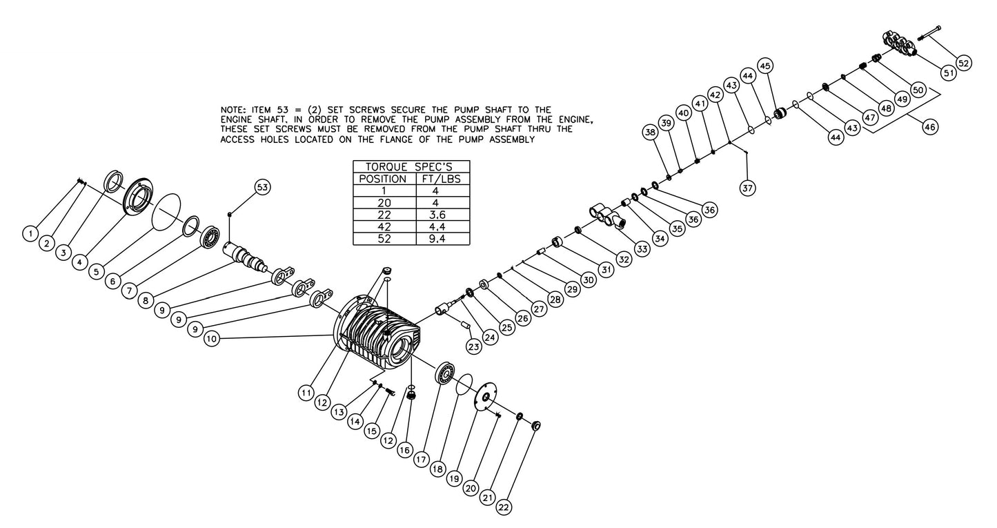 HSP-3004-1MGH/1MGV, HSP-3504-1MGH/1MGV High Pressure Pump Assembly Parts by Mi-T-M