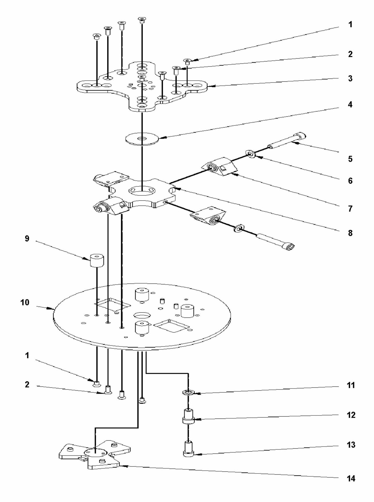 HTC 950 RX Grinding Holder Assembly-2 Parts by Husqvarna